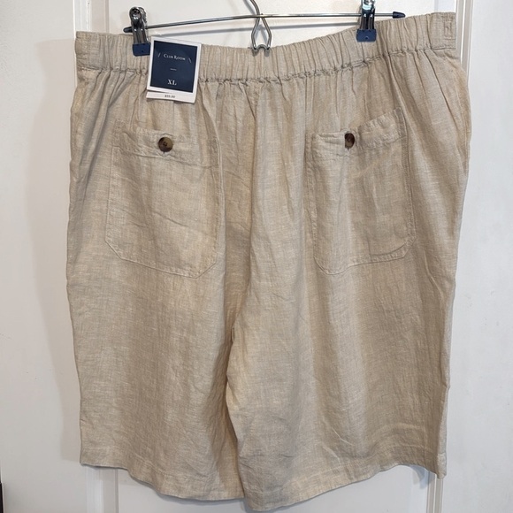 NWT Club room Men's Luxury Linen 9" Drawstring Shorts
Size XL - Picture 6 of 7